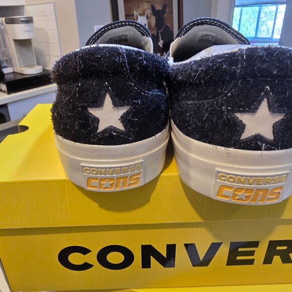 Converse x GOLF le FLEUR One Star Slip Pro Shoes Slip-On BLACK MENS SIZE 13 NEW - Picture 6 of 9